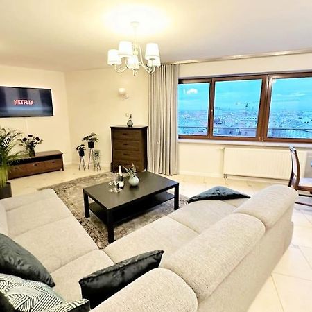 Exclusive Penthouse Near Citycenter 120M2 +Netflix Kraków Eksteriør billede