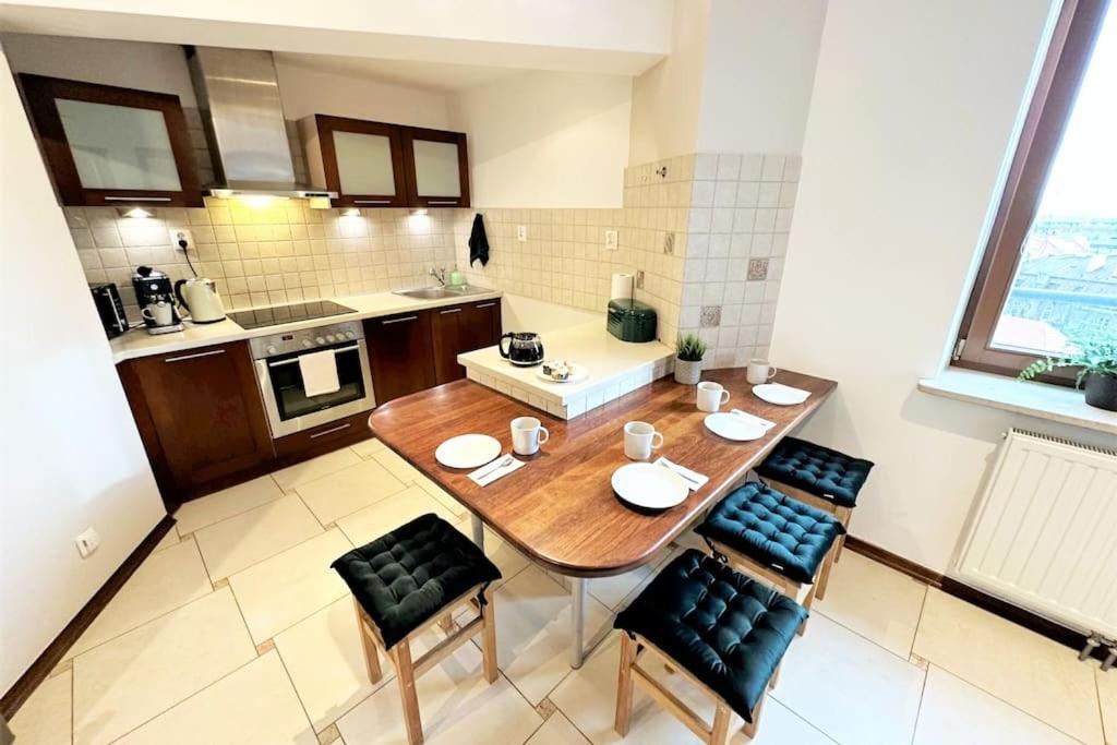 Exclusive Penthouse Near Citycenter 120M2 +Netflix Kraków Eksteriør billede