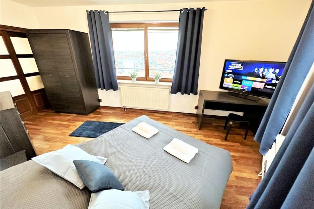 Exclusive Penthouse Near Citycenter 120M2 +Netflix Kraków Eksteriør billede