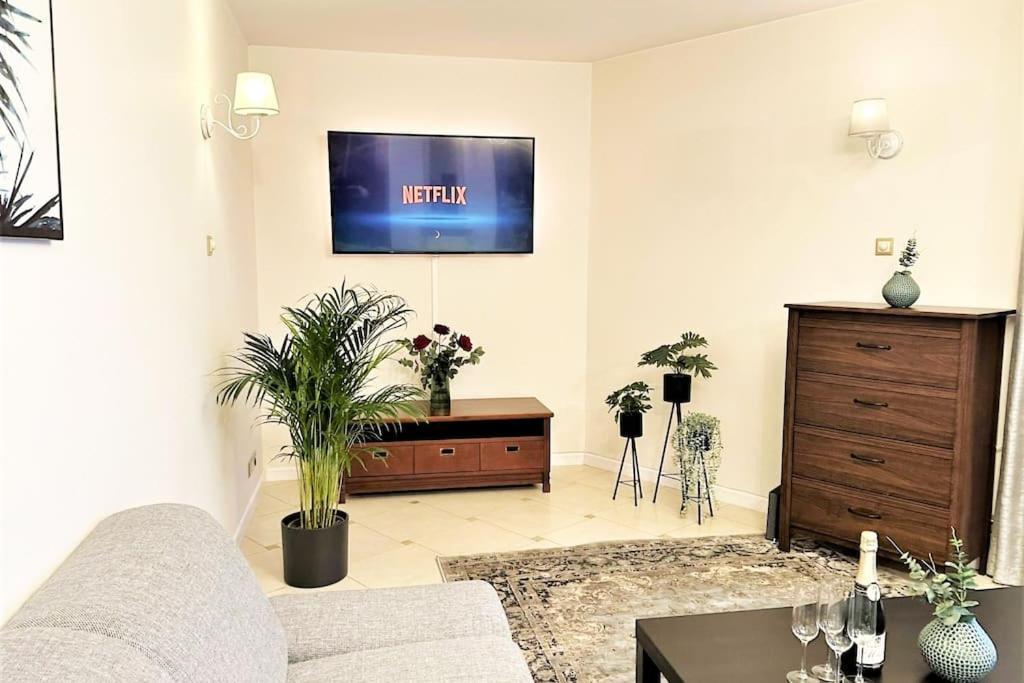 Exclusive Penthouse Near Citycenter 120M2 +Netflix Kraków Eksteriør billede