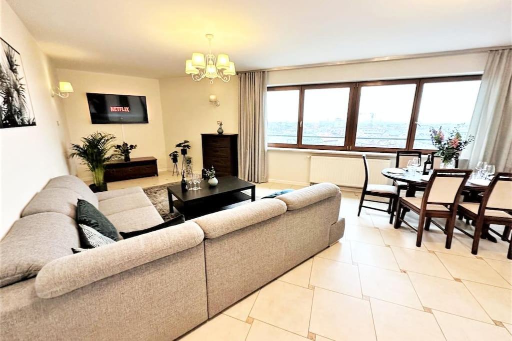 Exclusive Penthouse Near Citycenter 120M2 +Netflix Kraków Eksteriør billede