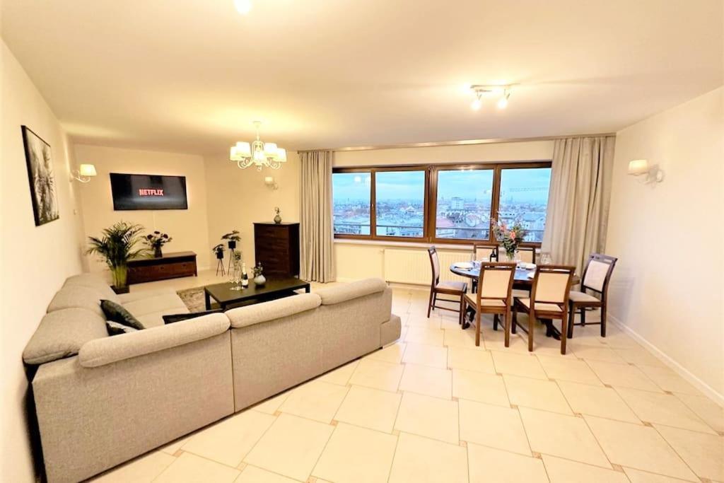 Exclusive Penthouse Near Citycenter 120M2 +Netflix Kraków Eksteriør billede