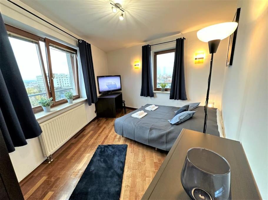 Exclusive Penthouse Near Citycenter 120M2 +Netflix Kraków Eksteriør billede