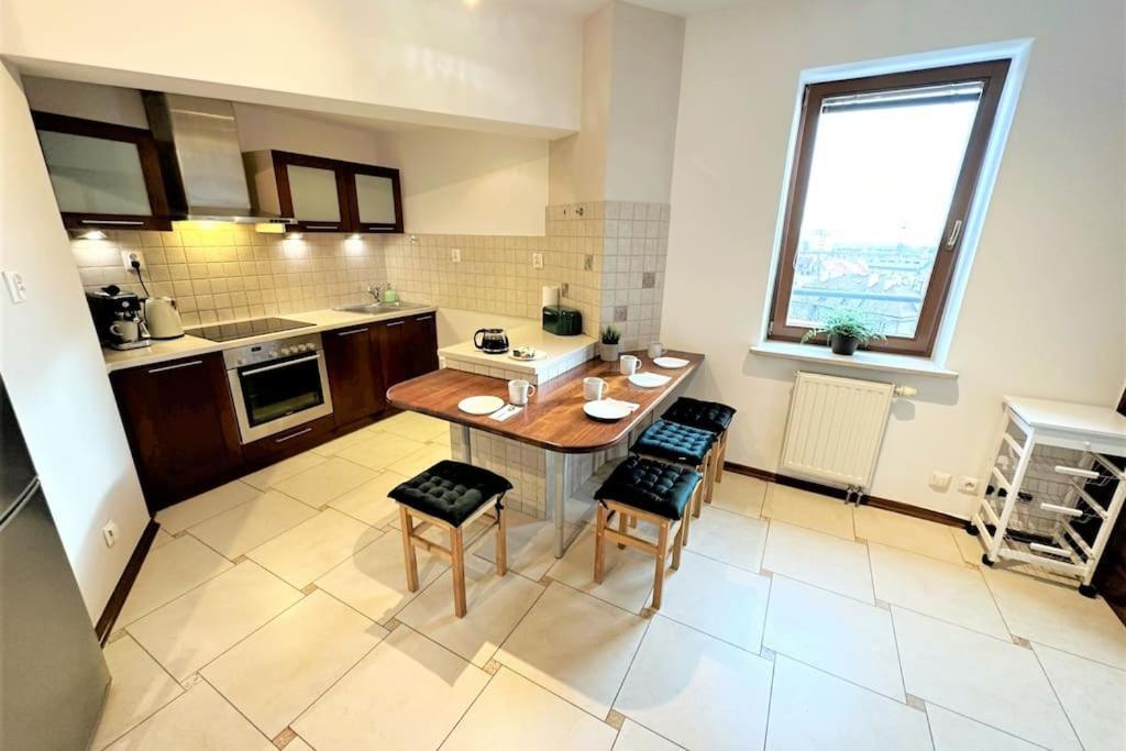 Exclusive Penthouse Near Citycenter 120M2 +Netflix Kraków Eksteriør billede